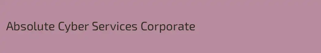 Absolute Cyber Services Corporate